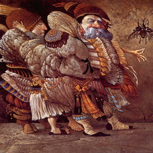 Схема вышивки «ДЖЕЙМС КРИСТЕНСЕН.УЧЁНЫЕ»