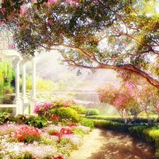 Схема вышивки «природа»