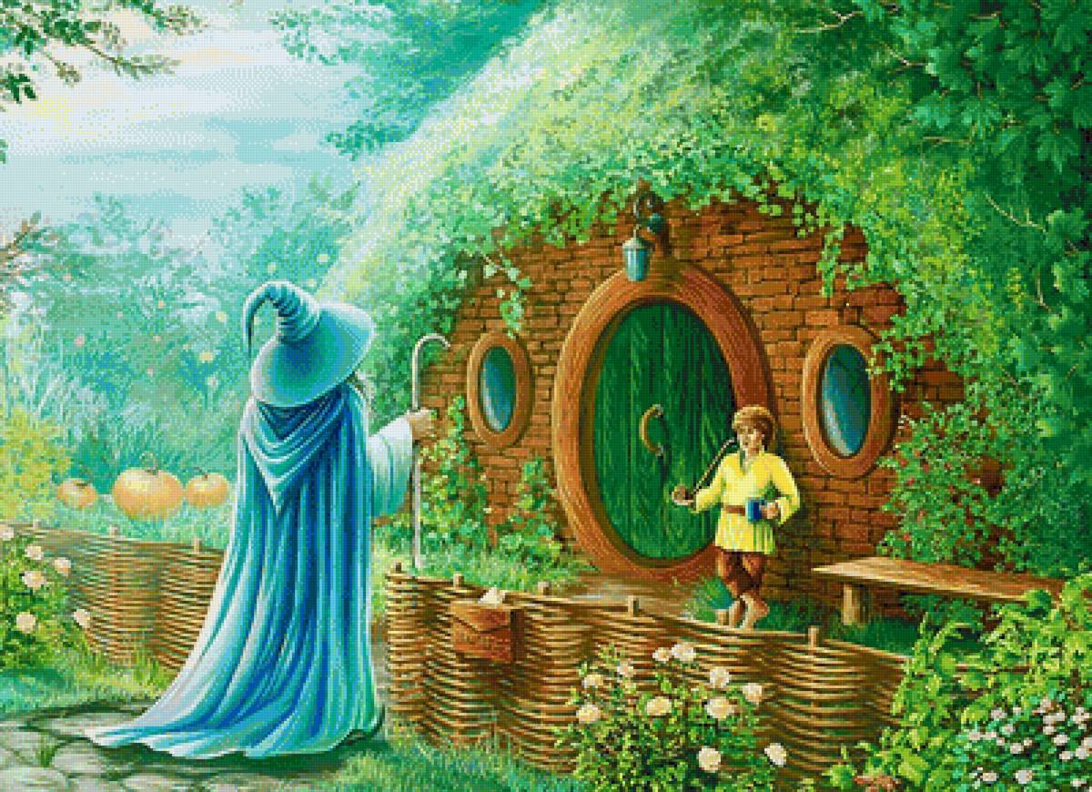 "Доброе утро!" :) - фэнтези, властелин колец, гендальф, толкин, хоббит - предпросмотр