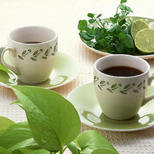 Оригинал схемы вышивки «Чай с лимоном» (№2030952)