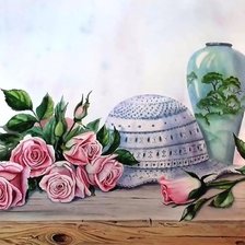 Схема вышивки «натюрморт»