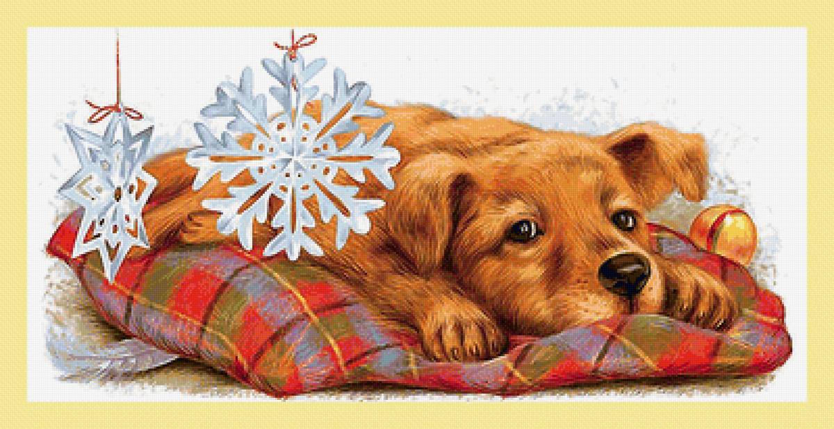 Серия "Собаки". Щенок - животные, щенок, собаки - предпросмотр