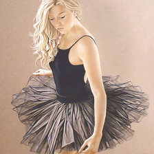 Оригинал схемы вышивки «Ballet Dancer» (№2033485)