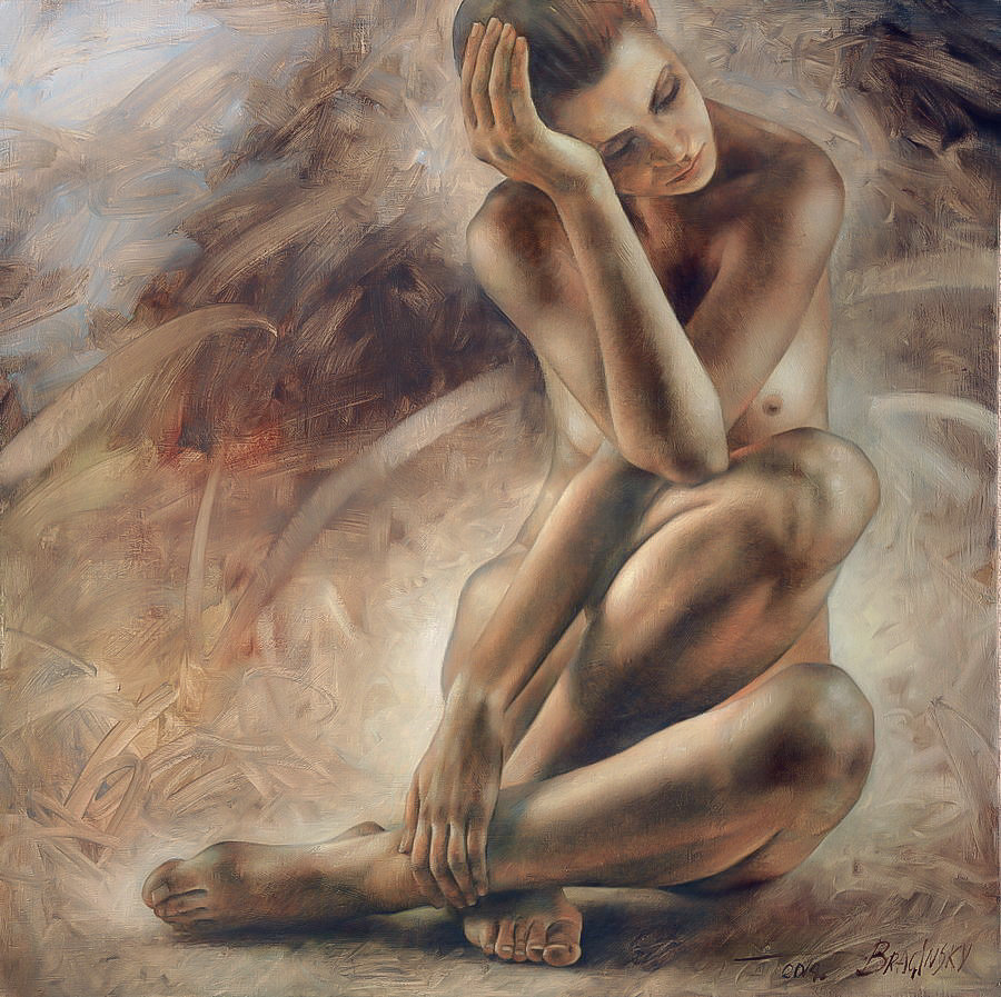 Nude Woman. - arthur braginsky painter.ladies.nude. - оригинал