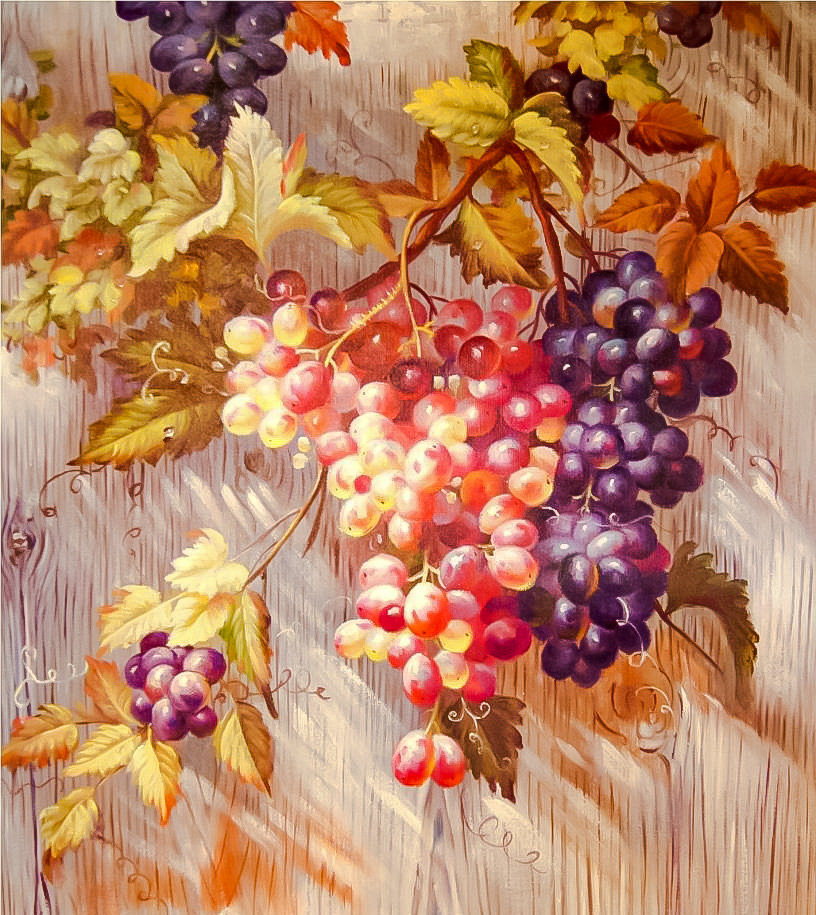 Grapes. - tina augusto bruno art.still life. - оригинал