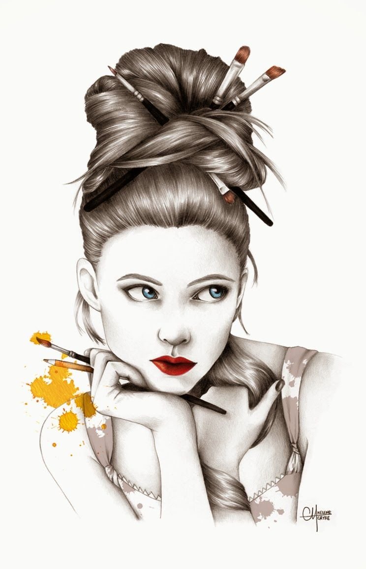 девушка - оригинал