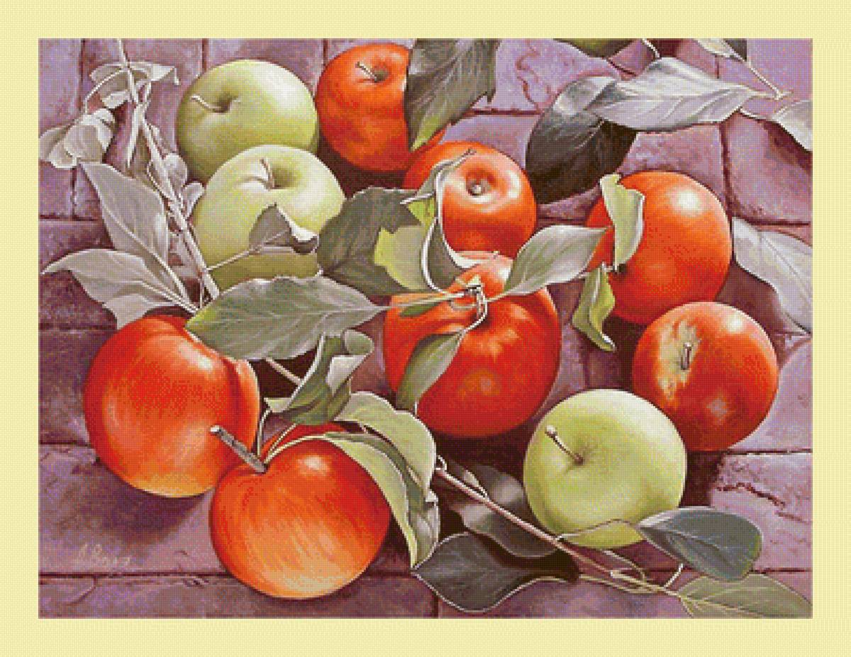 Серия "Фруктовая". Яблоки - яблоки, фрукты - предпросмотр