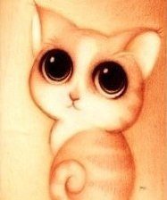 Схема вышивки «кися»