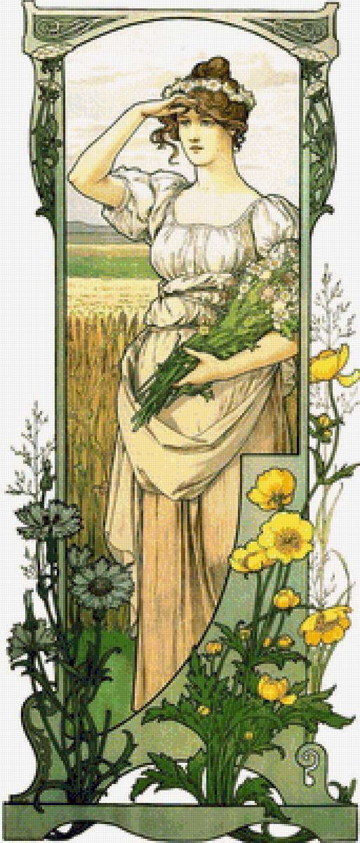 цветы полей - elisabeth sonrel - предпросмотр