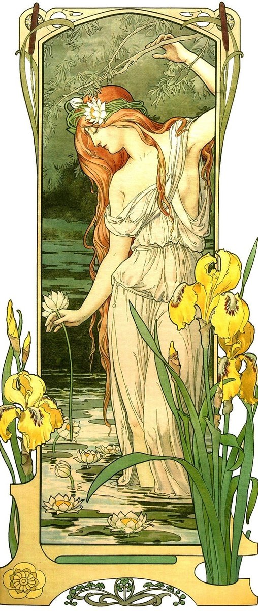 цветы воды - elisabeth sonrel - оригинал