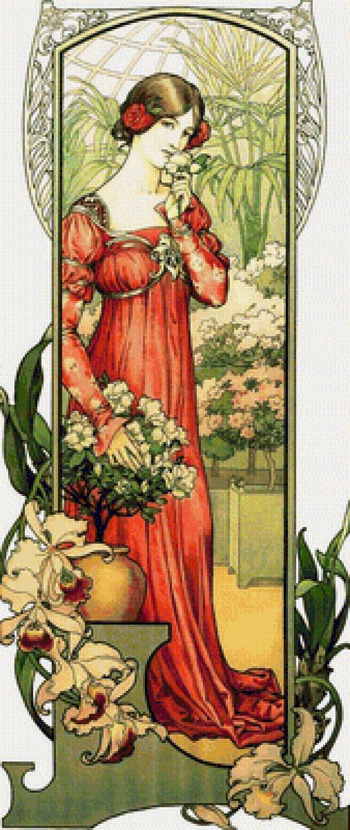 цветы садов - elisabeth sonrel - предпросмотр