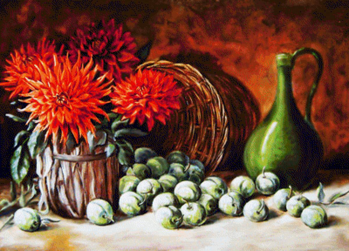 Натюрморт. - натюрморт, живопись. - предпросмотр