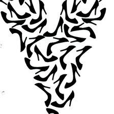 Схема вышивки «Туфельки»