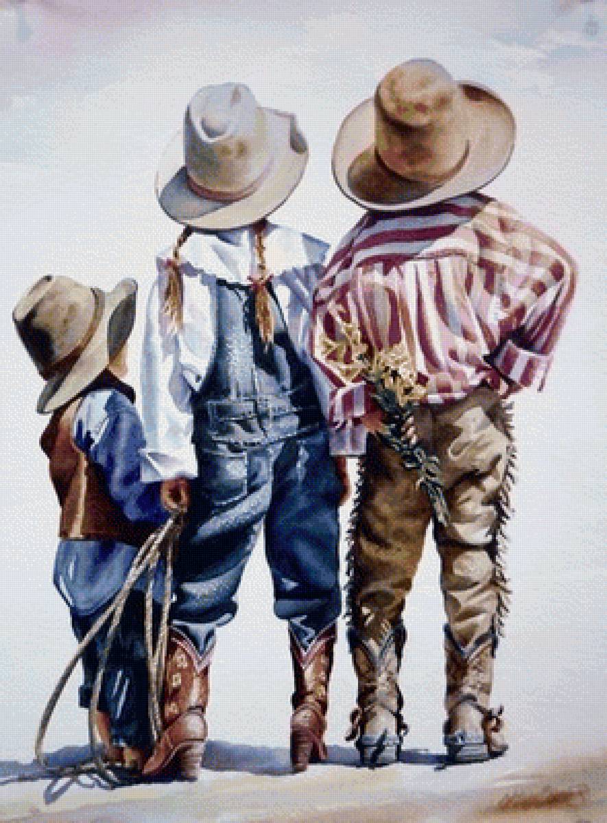 ковбои - ковбои, дети - предпросмотр