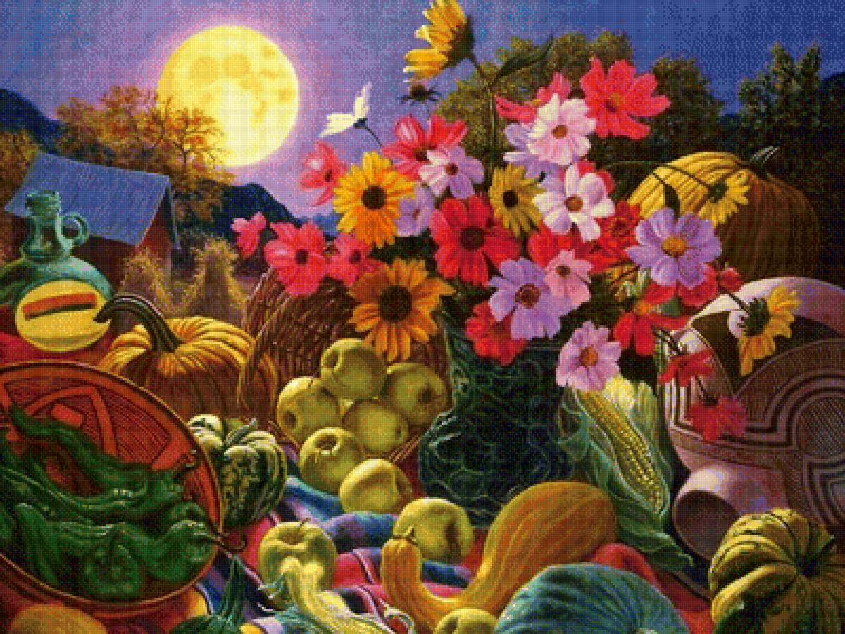 Урожай - овощи, фрукты - предпросмотр