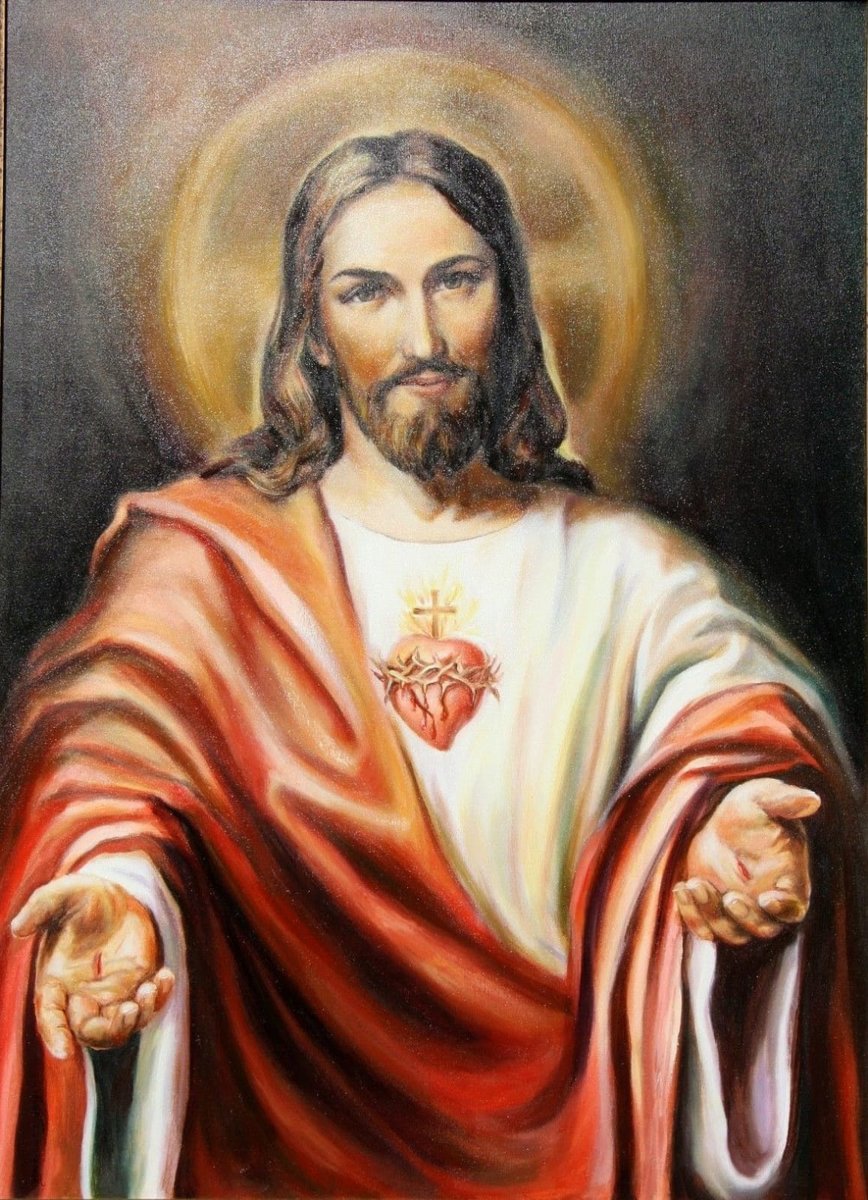 Любящее сердце Иисуса - иисус - оригинал