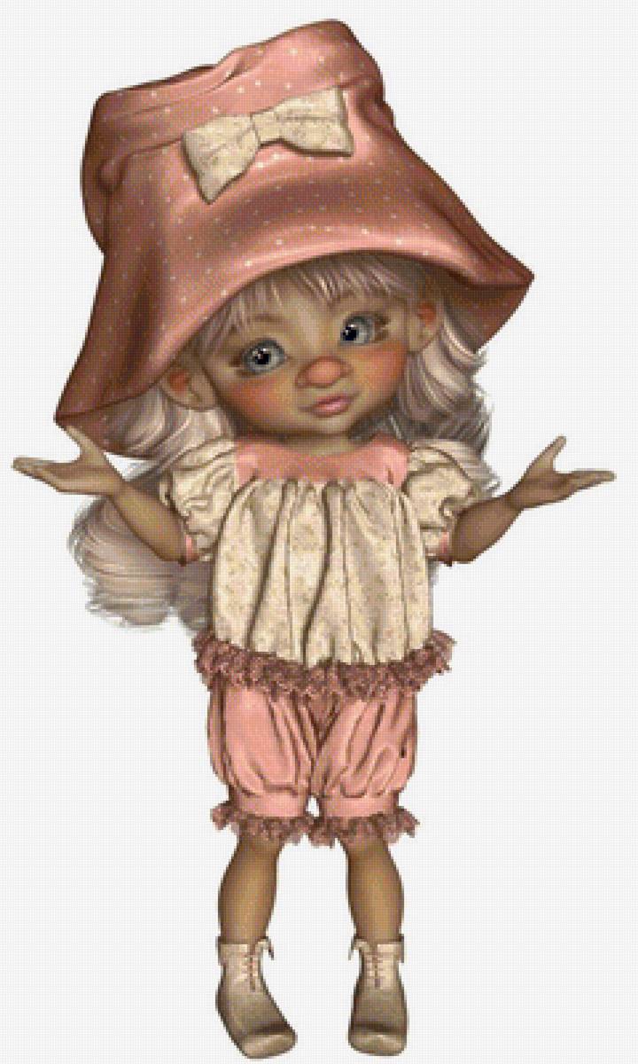 РОЗОВАЯ ШЛЯПА - дети - предпросмотр