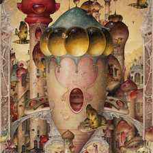 Схема вышивки «Даниель Merriam.МЕТРОПОЛИС»