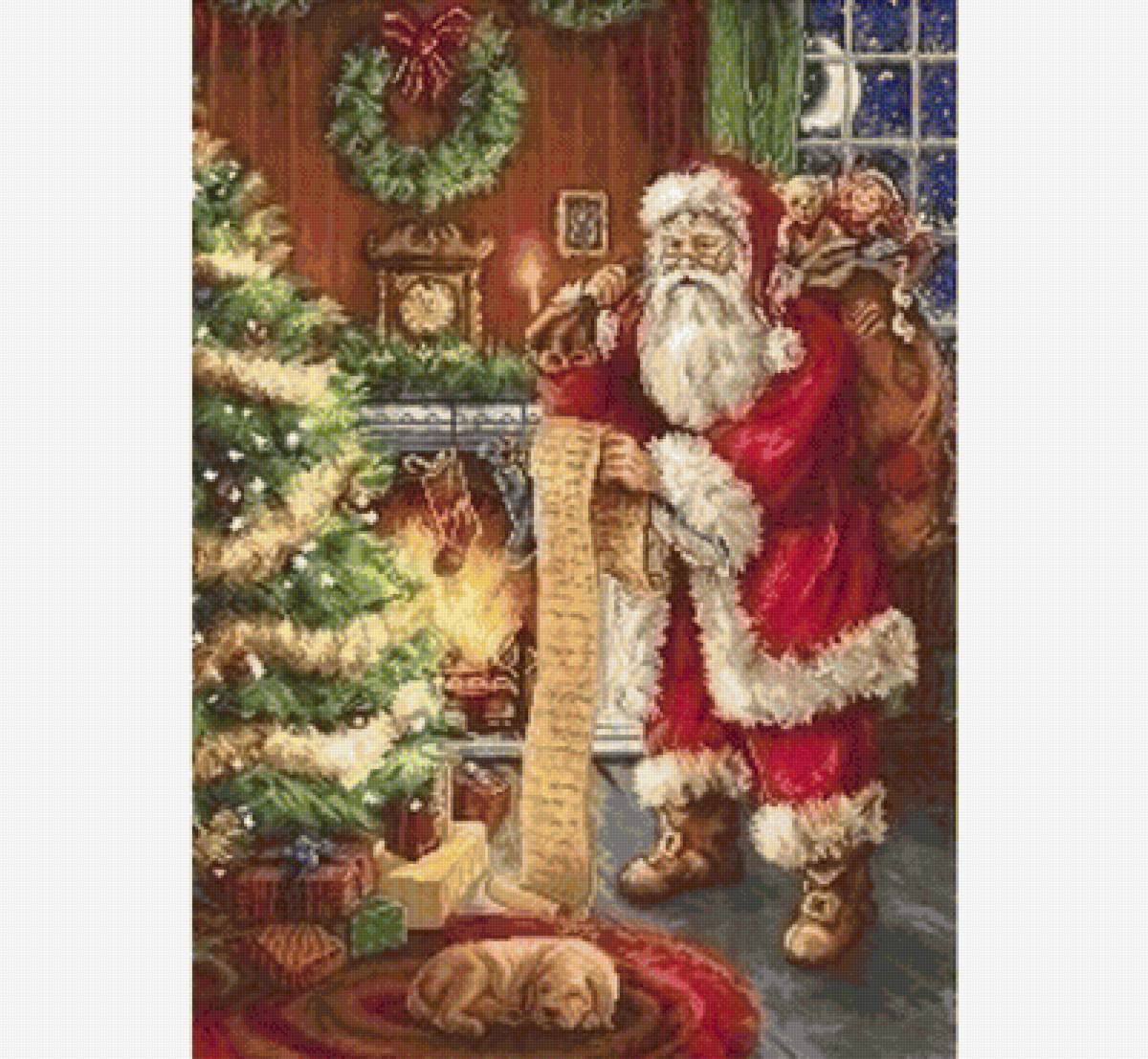 Дед Мороз . Luca-S   G578 - новый год - предпросмотр