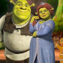 Схема вышивки «Shrek»