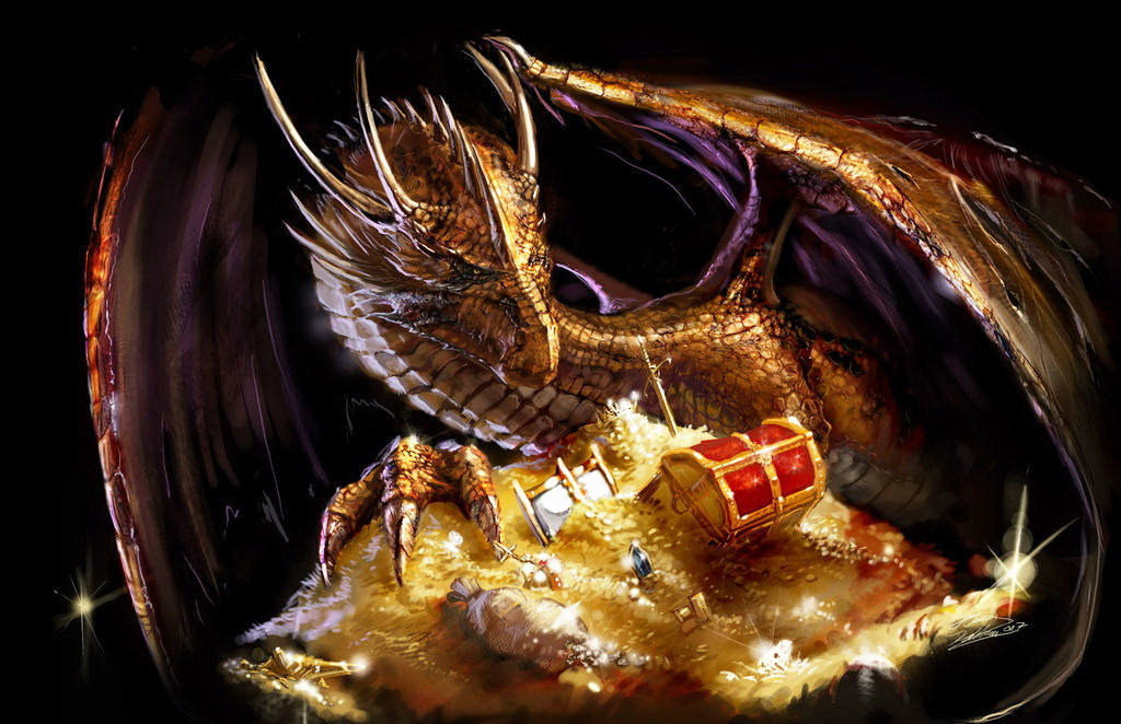 Дракон - золото, дракон - оригинал