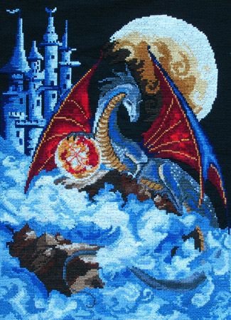 дракон с голубой планеты - дракон, фентази - оригинал