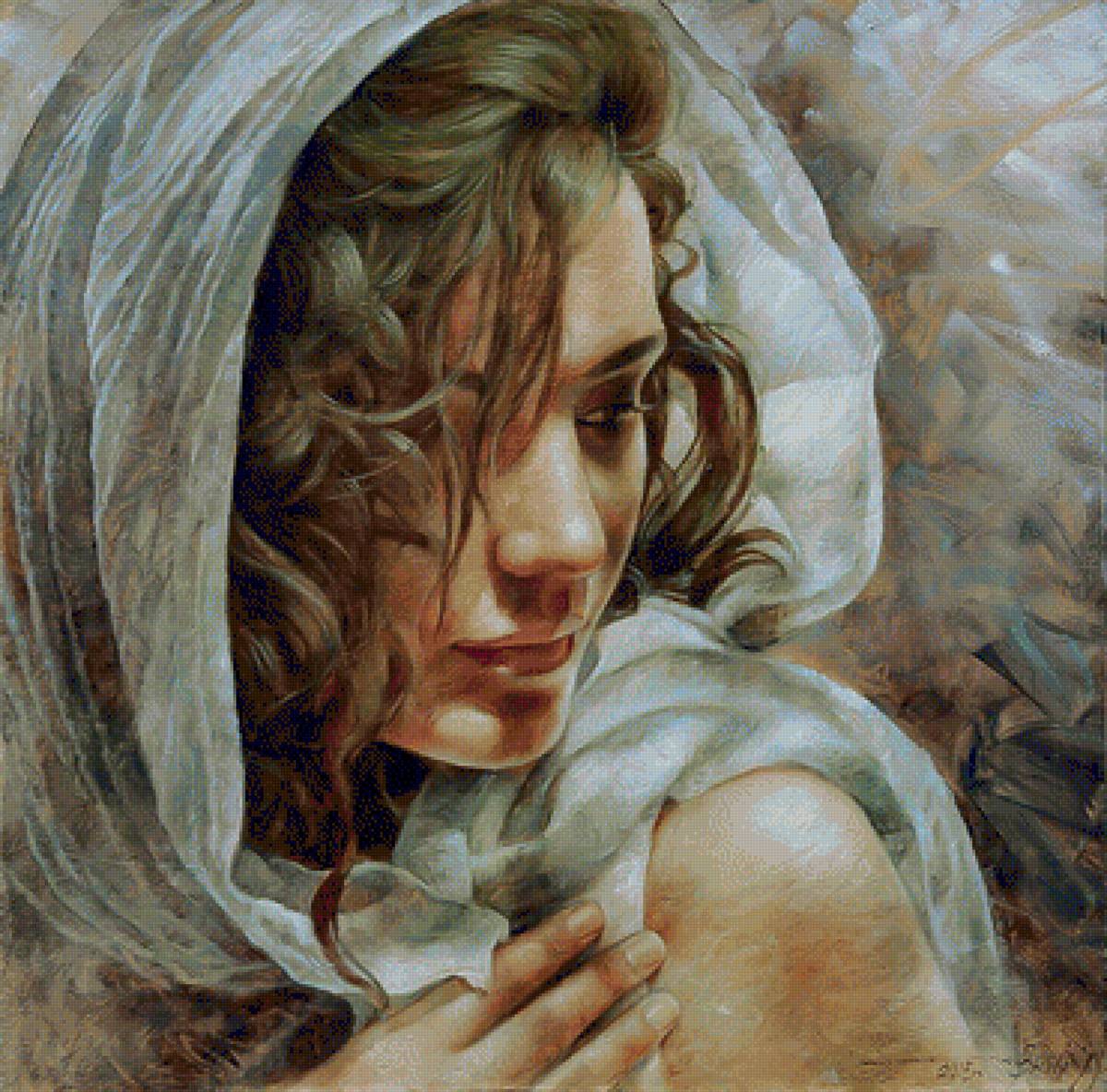 Kornelia. - arthur braginsky painter.ladies.portraits. - предпросмотр