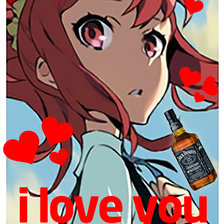 тидори кизнайвер я люблю тебя ( говорит чидори своему бухлу )