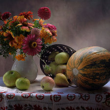 Схема вышивки «цветы»