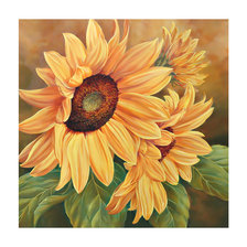 Схема вышивки «Подсолнухи.»