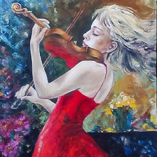 Violinist.
