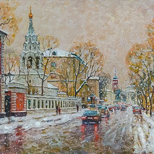 Оригинал схемы вышивки «Moscow Sketches.» (№2039835)