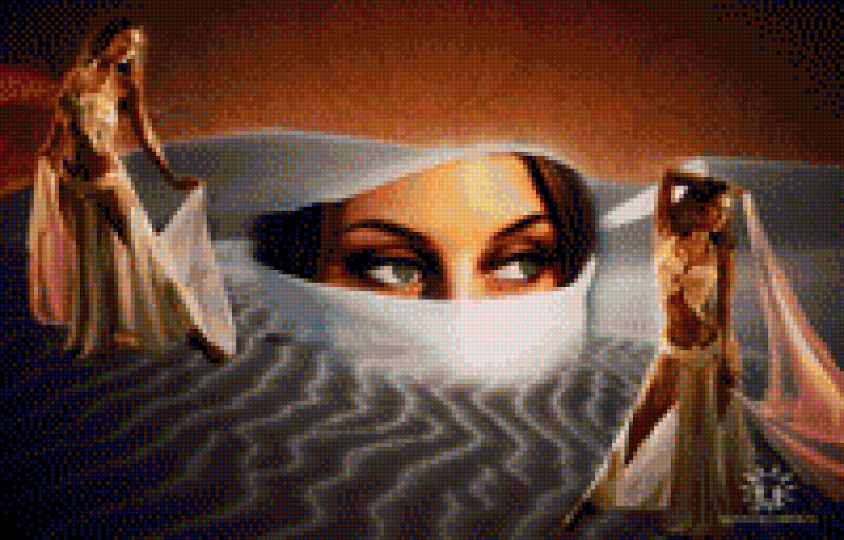 Арабиен - арабы, пустыня, разные страны, аравия, жители, народ, девушки - предпросмотр