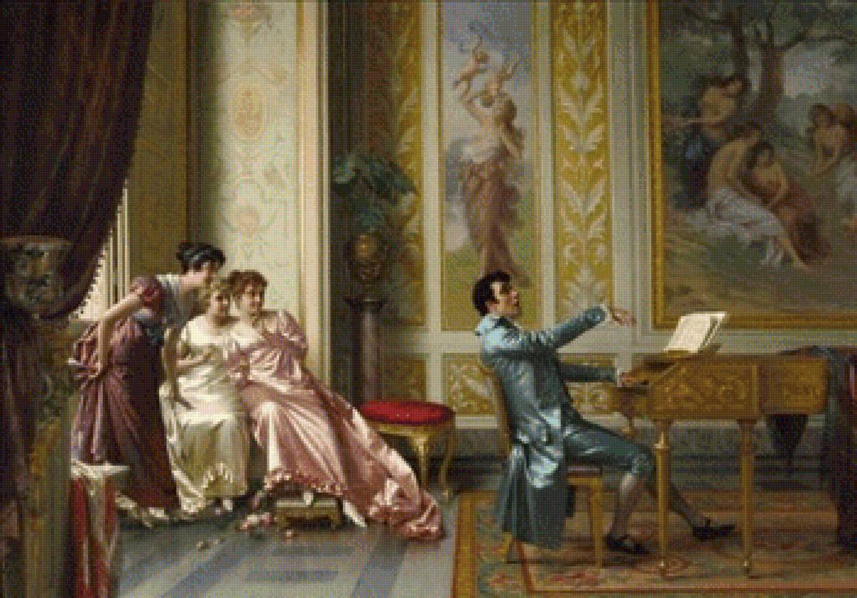 мужик,рояль,люди - romance - предпросмотр