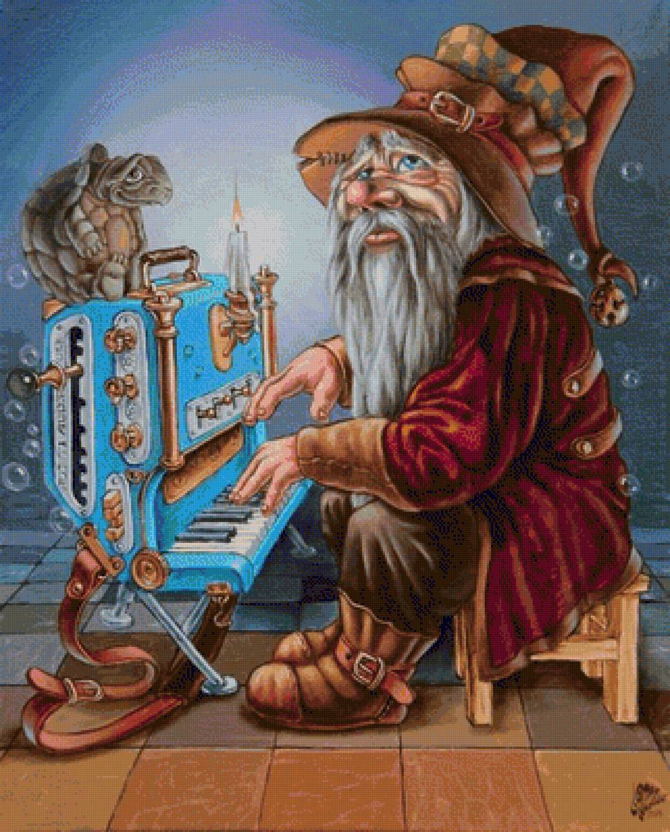 ГОЛУБОЙ РОЯЛЬ.Victor Molev - сказки - предпросмотр