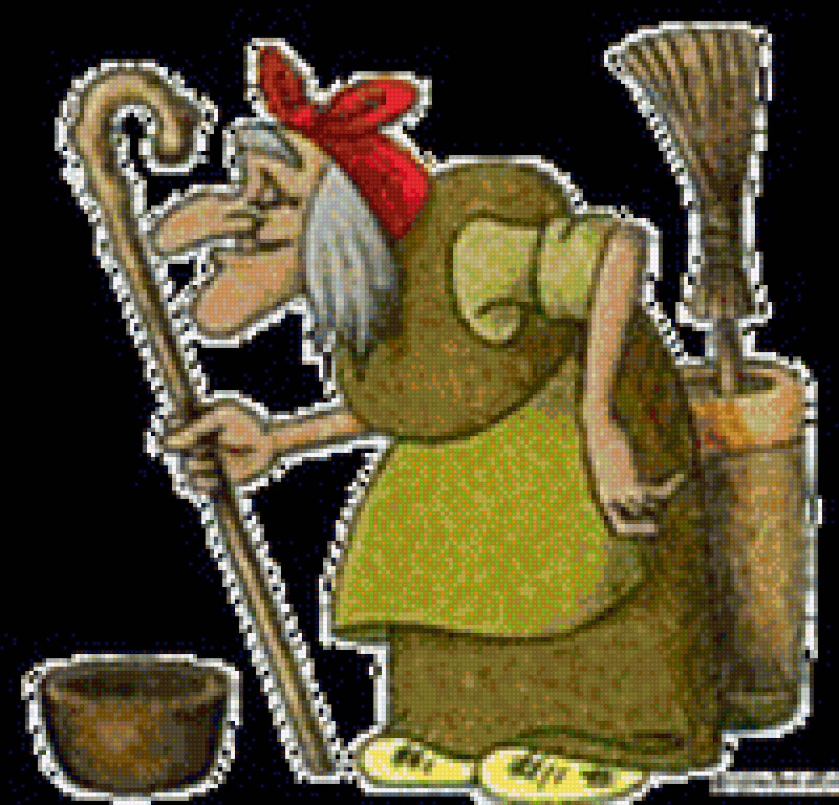 Баба Яга - мультяшки, сказки, детское, баба яга - предпросмотр