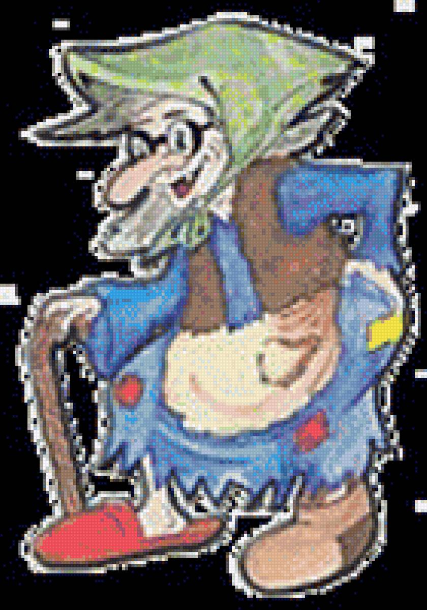 Баба Яга - детское, сказки, мультяшки, баба яга - предпросмотр