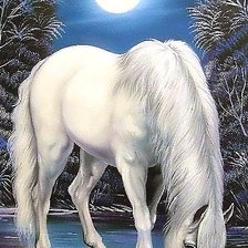 Схема вышивки «конь»