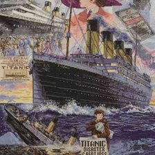 Схема вышивки «Корабль Титаник»