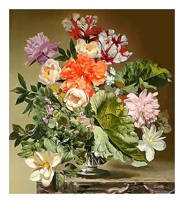 Серия "Букет". - цветы, букет, флора - оригинал