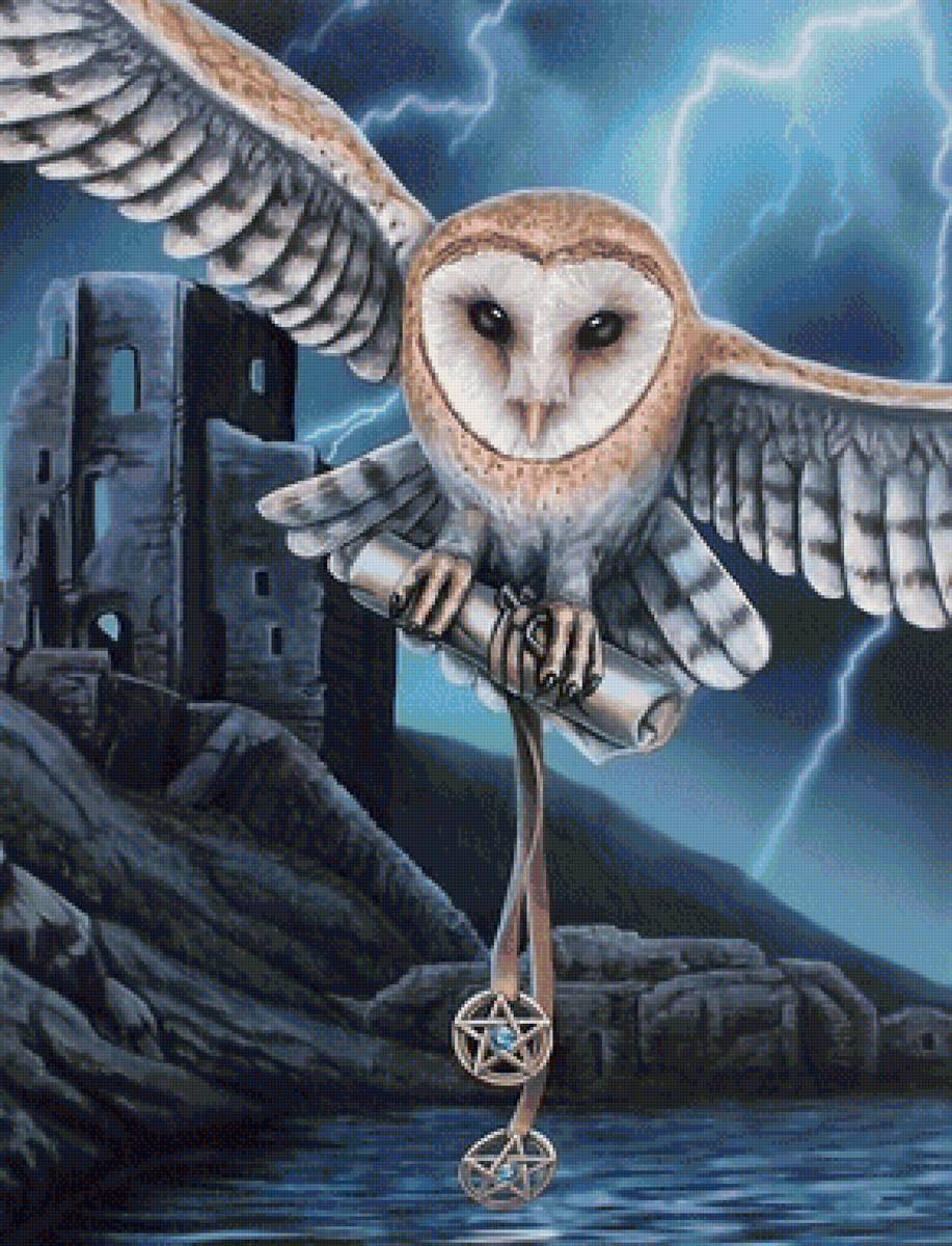 Сова - амулеты, гроза, сова - предпросмотр