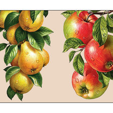 Оригинал схемы вышивки «Яблоки-груши.» (№2042416)