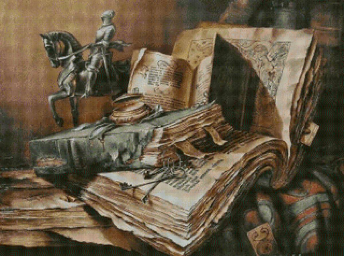 СТАРИННЫЕ ИСТОРИИ - книги, интерьер - предпросмотр