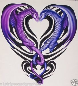 Дракон фиолетовый - дракон, картина, фиолетовый, фантастика - оригинал