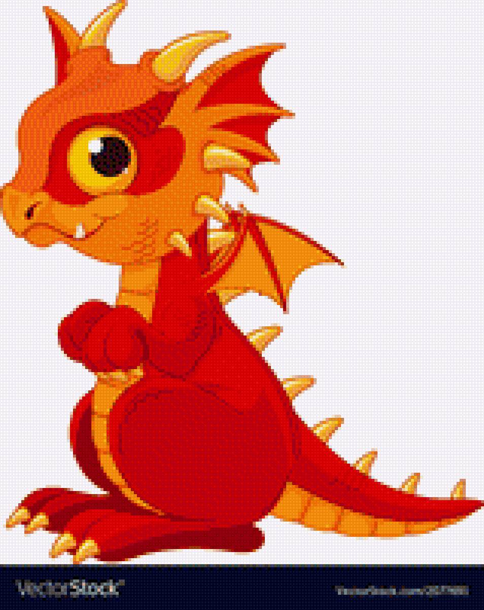 Динозавр - фентези, динозавр, мультяшки, дети, дракон, сказка - предпросмотр