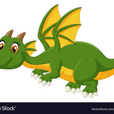 Схема вышивки «Динозавр»