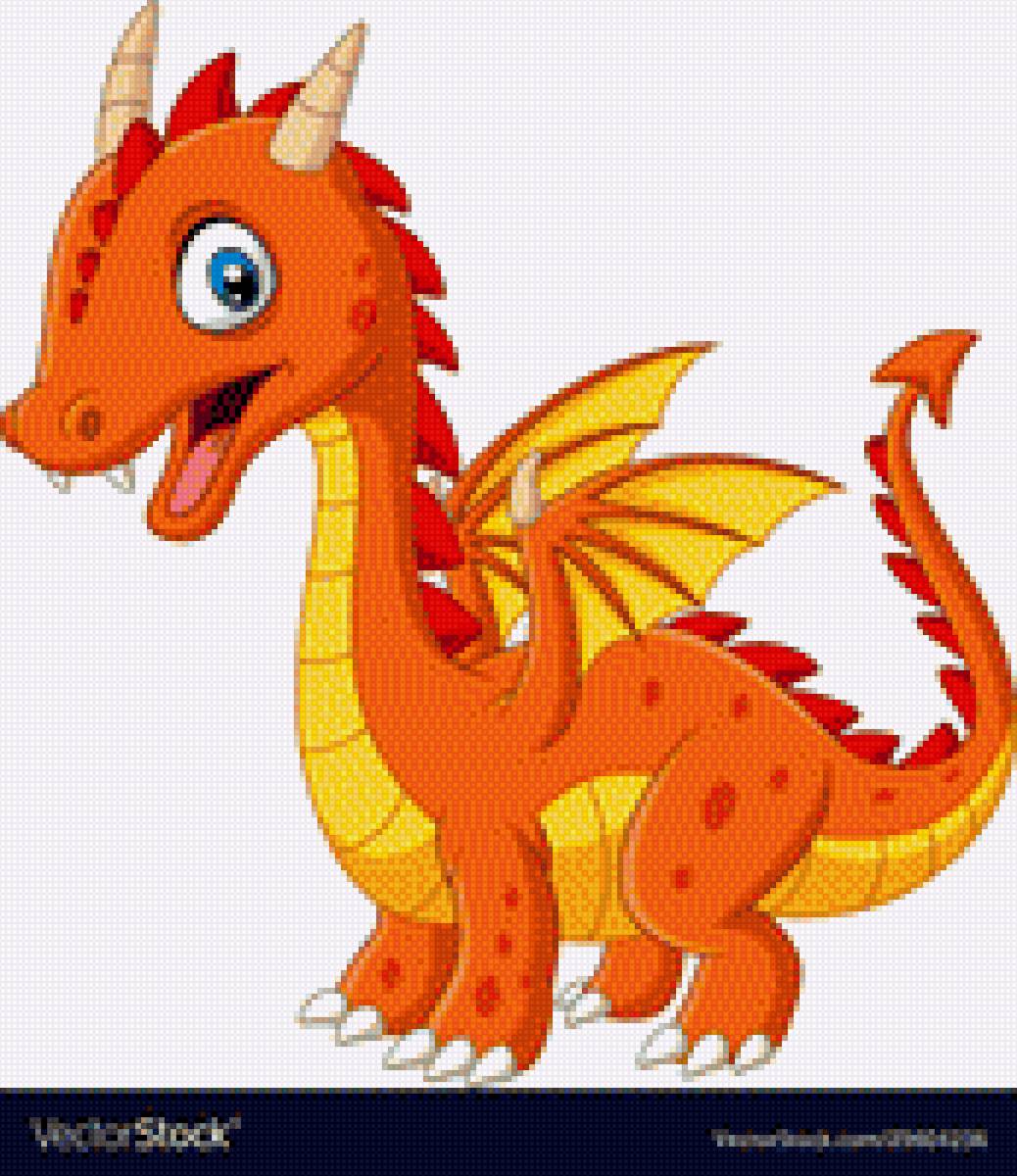 Динозавр - фентези, сказка, дети, мультяшки, дракон, динозавр - предпросмотр