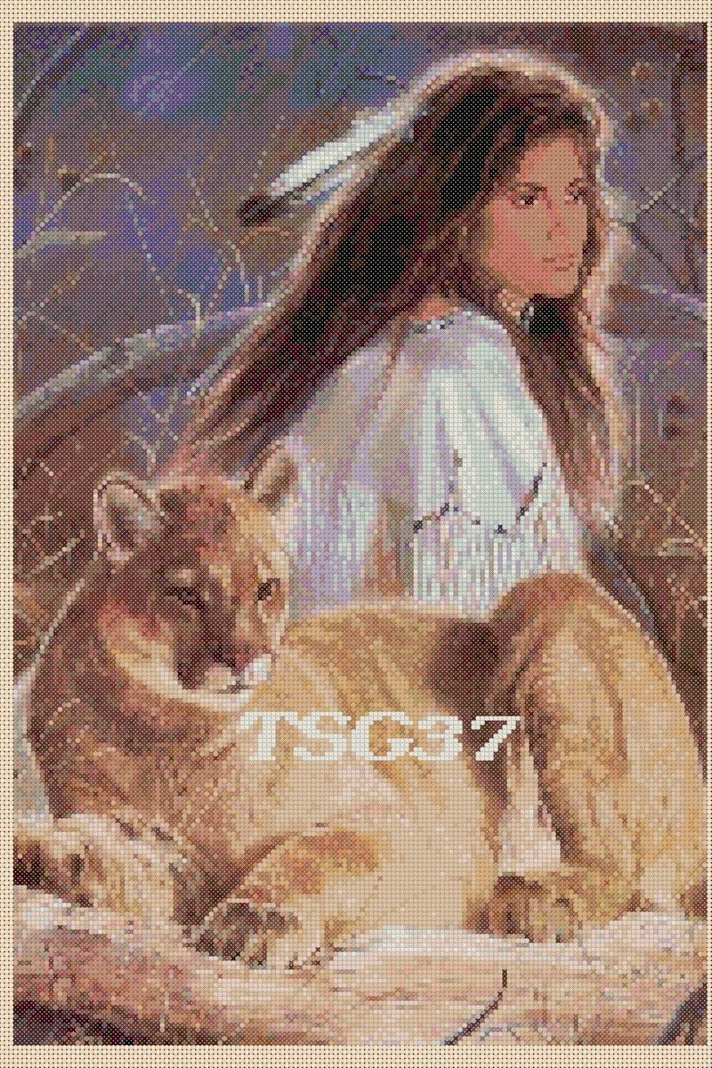 Идеанка - индеанцы, америка, народ, картина, история - оригинал