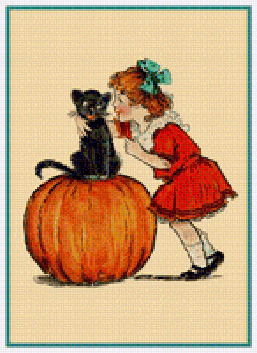 Хллоуин - тыква, хеллоуин, образы, дети, праздник, костюмы - предпросмотр