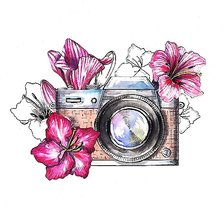 Схема вышивки «акварель»